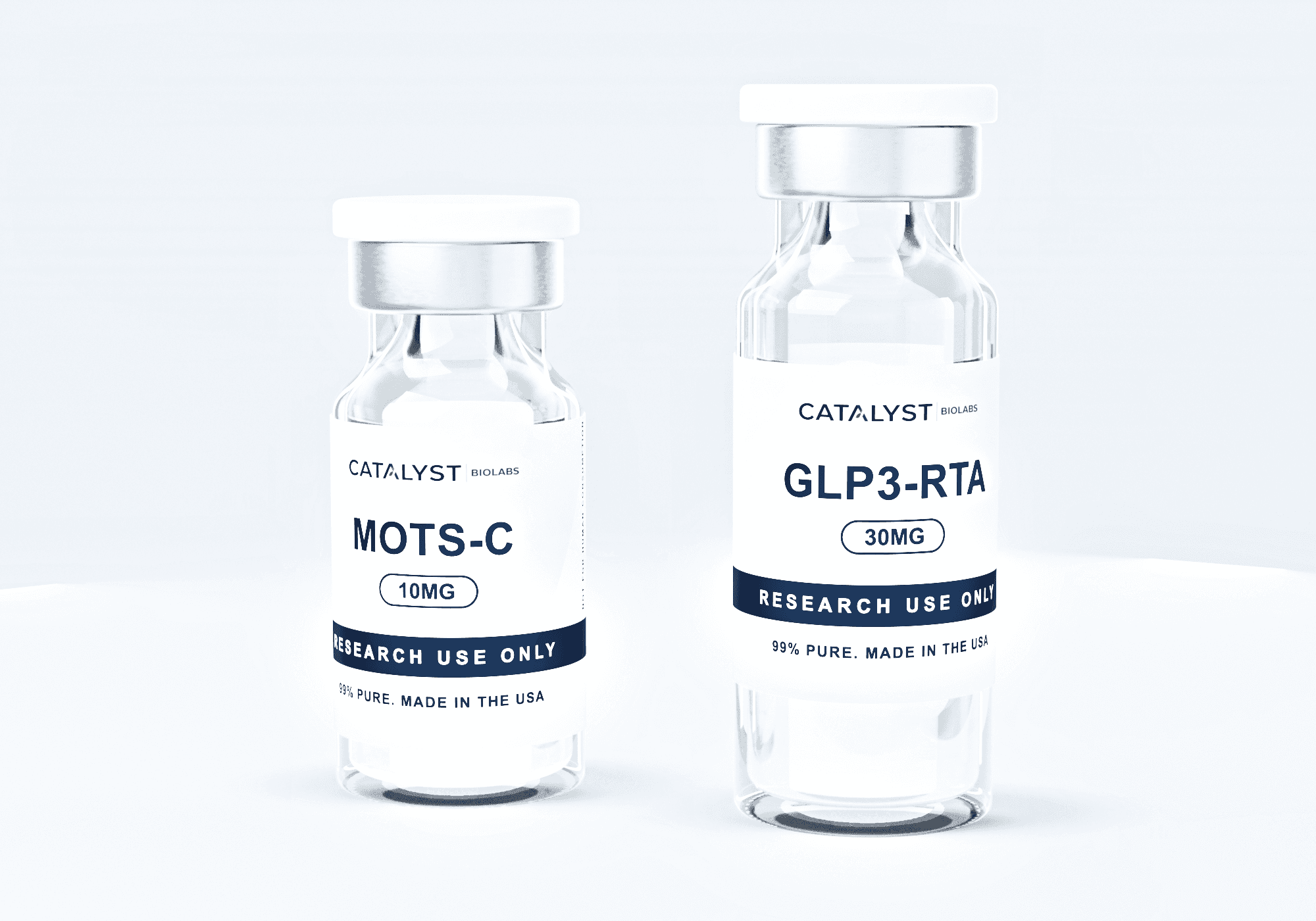 MOTS-C and GLP3-RTA research vials